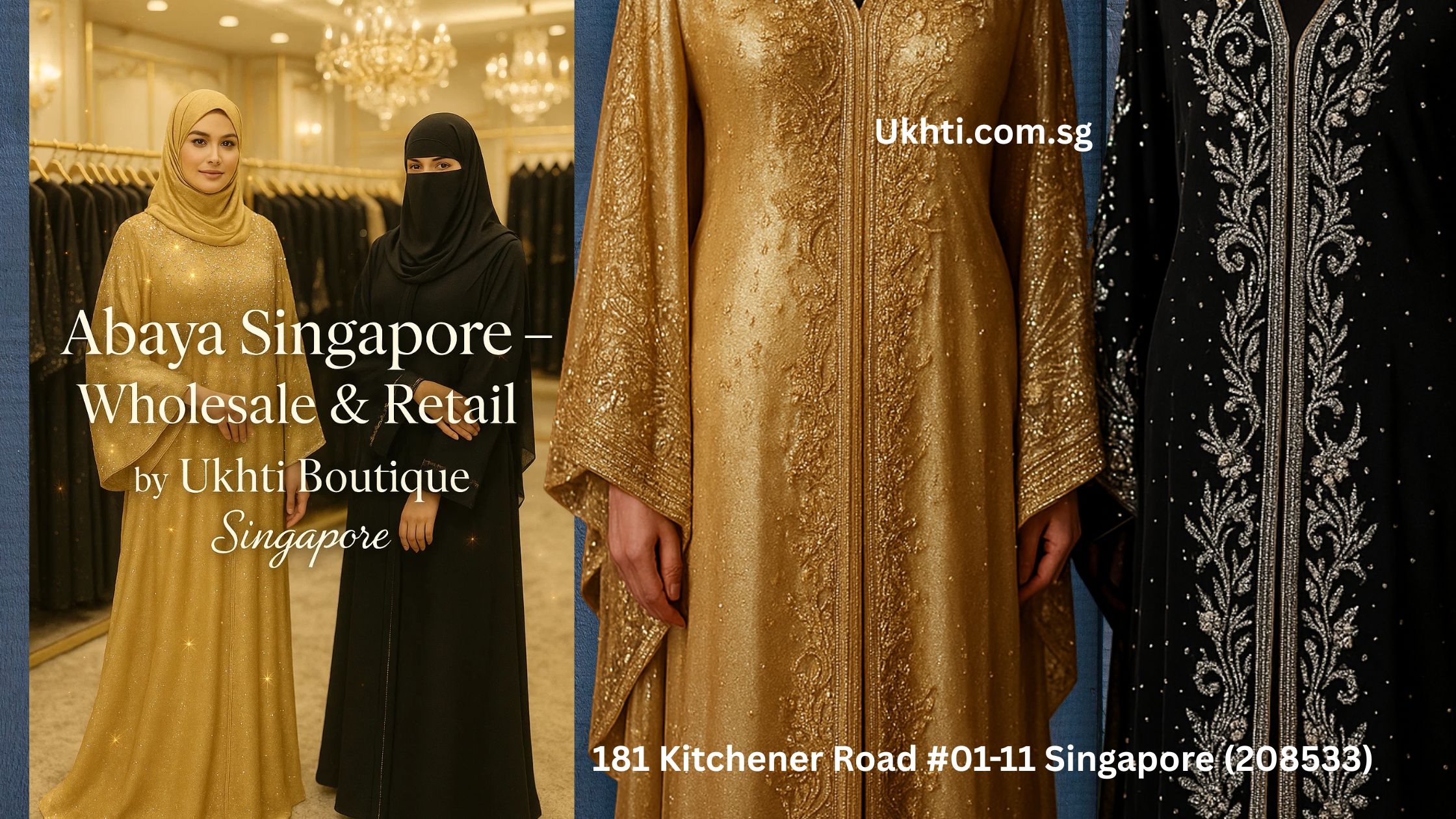 Abaya Singapore – Wholesale & Retail by Ukhti Boutique
