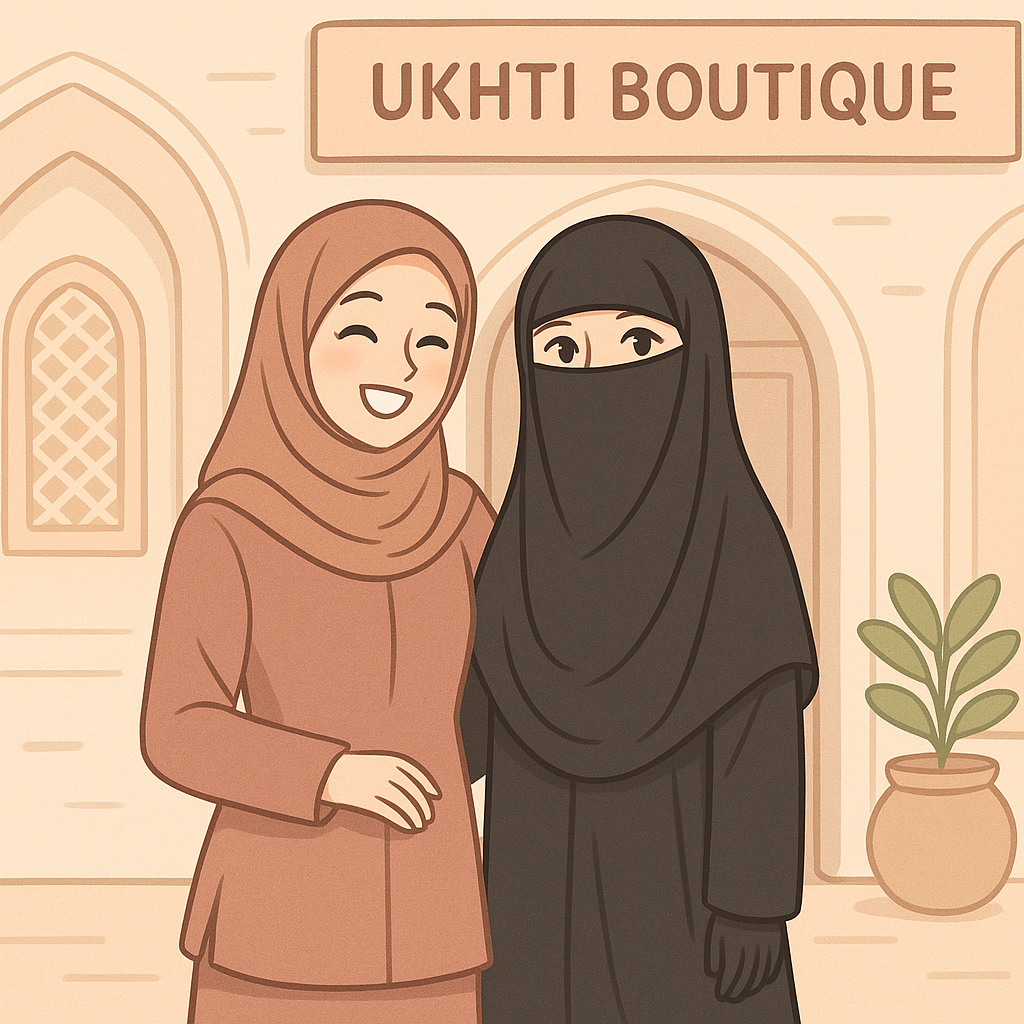 Ukhti Boutique Sisters for selling Abaya and Burkha in Singapore